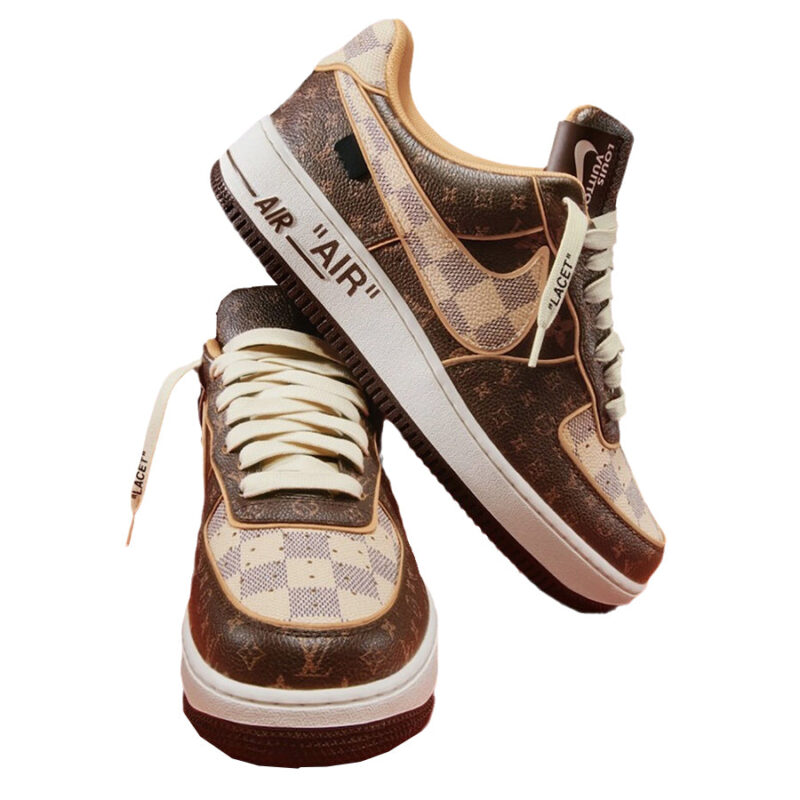 【NIKE X LOUIS VUITTON】 ル イ ヴ ィ ト ン × ナ イ キ エ ア フ ォ ー ス 1 - 画像 (3)