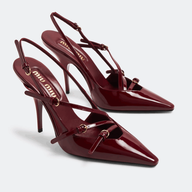 Miu Miu high heels スリングバック パンプス - 画像 (2)