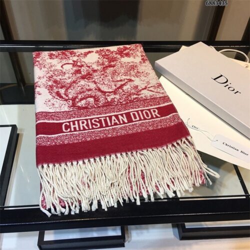DIOR 暖かいショールブランケット03 SS93526