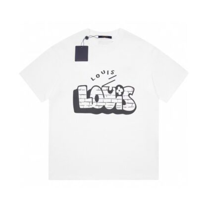 Louis Vuitton 新品半袖 wall print