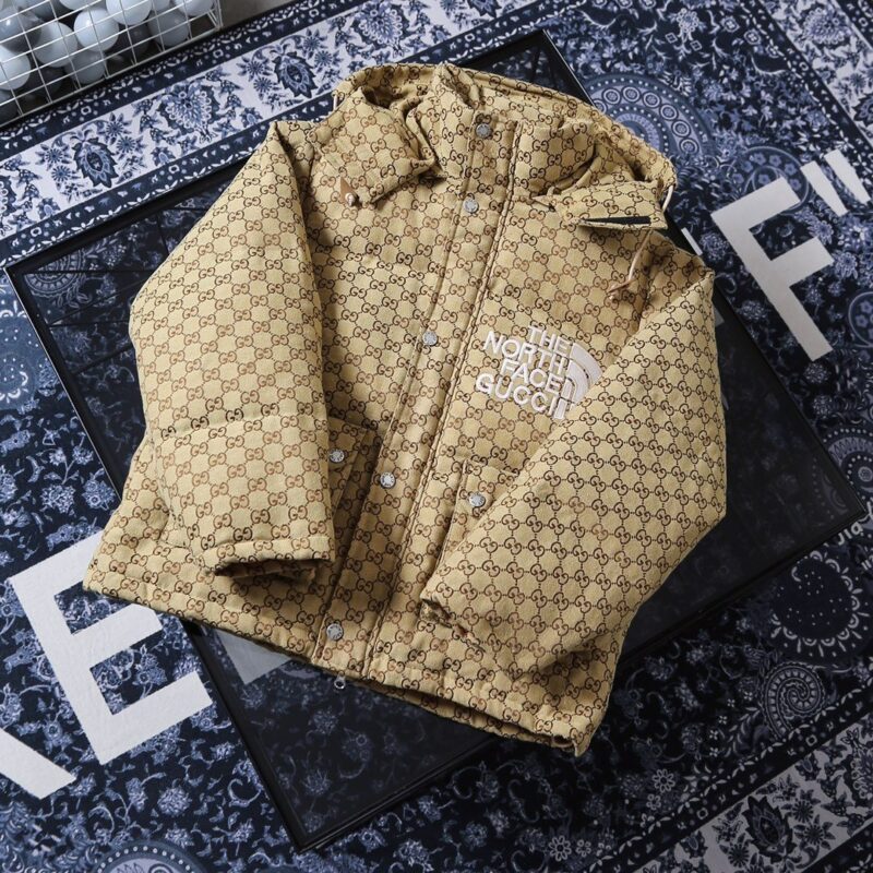 【超人気】特価開催 The North Face モノグラム ダウンジャケット - 画像 (5)