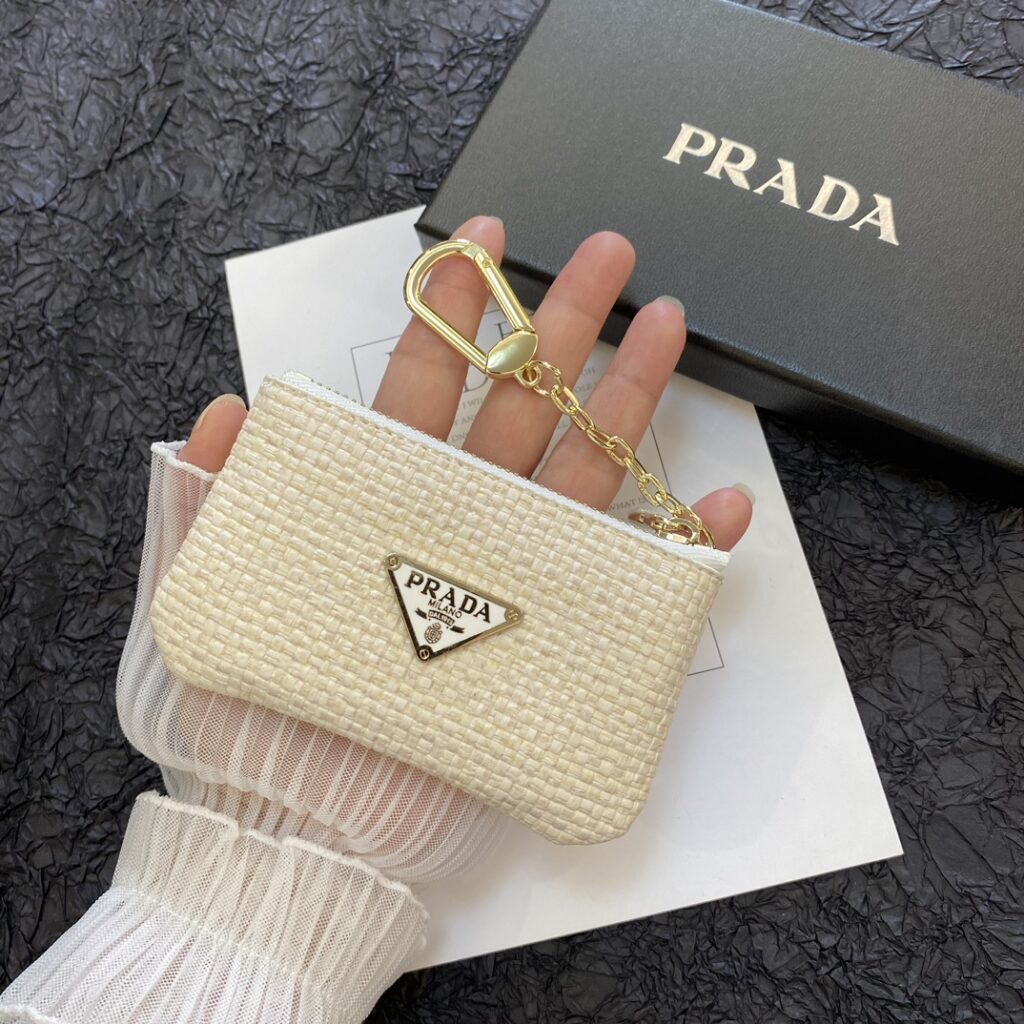 Prada 小銭入れ に飾りを付ける zm 94914 - 画像 (8)