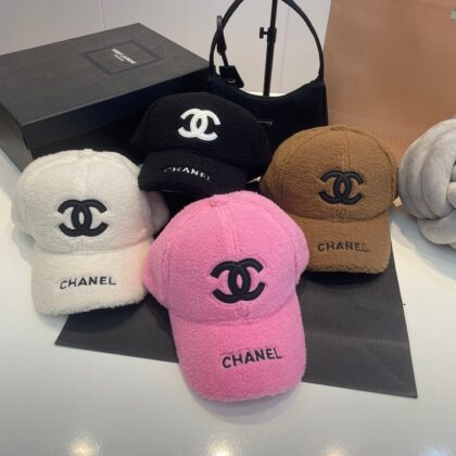 CHANEL 帽子 秋と冬 コットン 無地 野球帽 日よけ 紫外線対策 調節可能