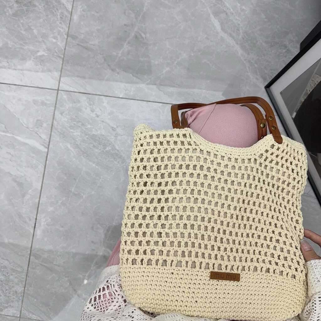 miumiuファッション織りバッグ 07 al 94562 - 画像 (8)