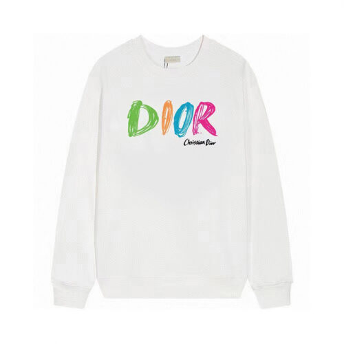 DIORコットンのおしゃれ丸首パーカーです01 SS95550