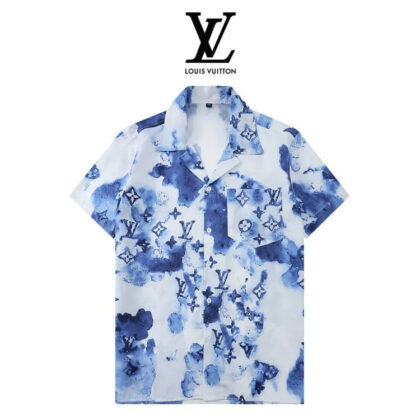 【LOUIS VUITTON 】 （ルイヴィトン） 半袖シャツ 男女兼用、ご好評に付き再入荷！！