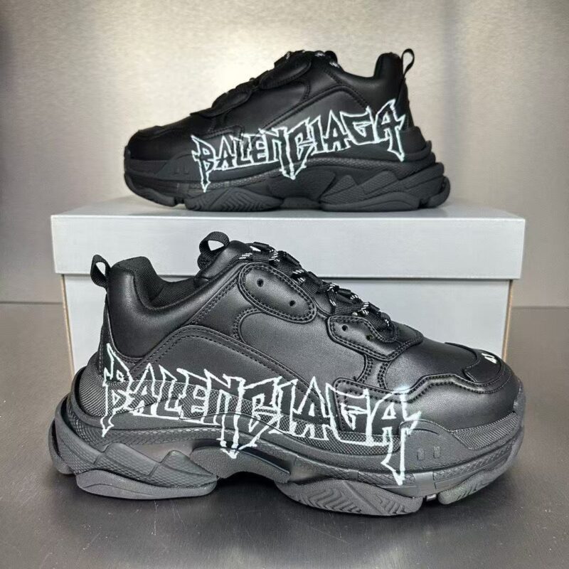 Balenciaga Triple S DIY Metal Artwork Black メンズ - 画像 (2)