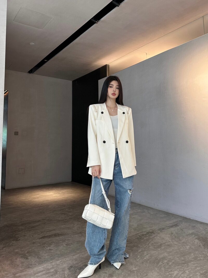 CHANEL背広のコート SS96787 - 画像 (8)