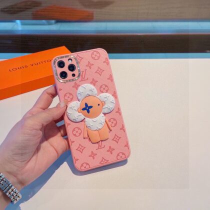 LV Louis Vuitton ピンク 電話ケース zm