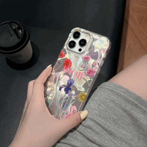 DIOR 花 電話ケース zm