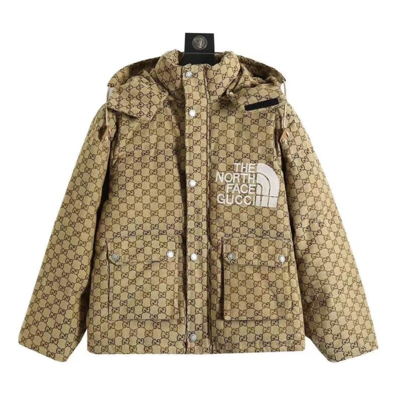 【超人気】特価開催 The North Face モノグラム ダウンジャケット - 画像 (2)