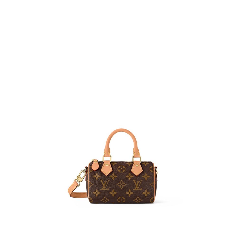 直営店♪すぐ届く♪LOUIS VUITTON ナノ・スピーディ モノグラム M81085 - 画像 (3)
