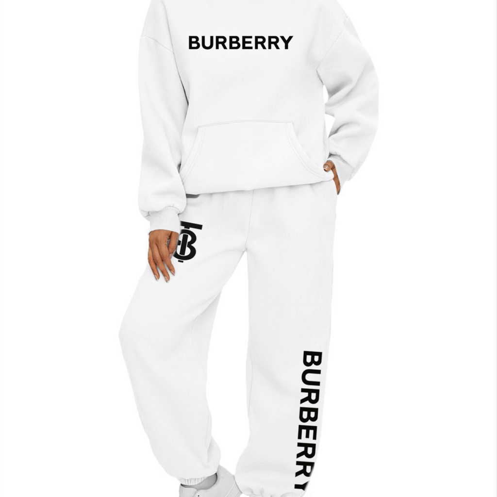 【 Burberry 】有名な油絵のファッションの衛衣のセットです - 画像 (10)
