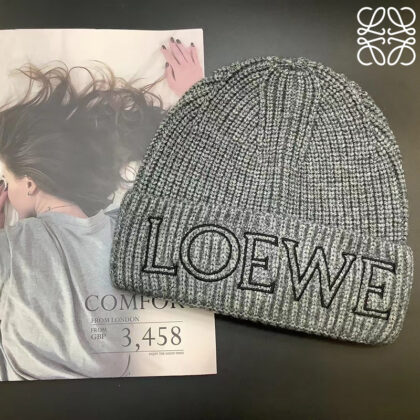 LOEWEおしゃれウールニット帽05 SS95457