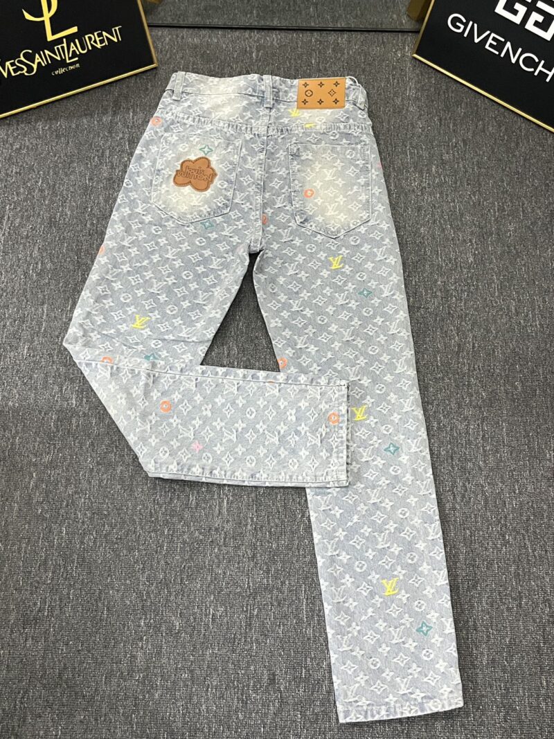 LV Louis Vuitton刺繡入りのトレンディジーンズ 10 SS102438 - 画像 (3)