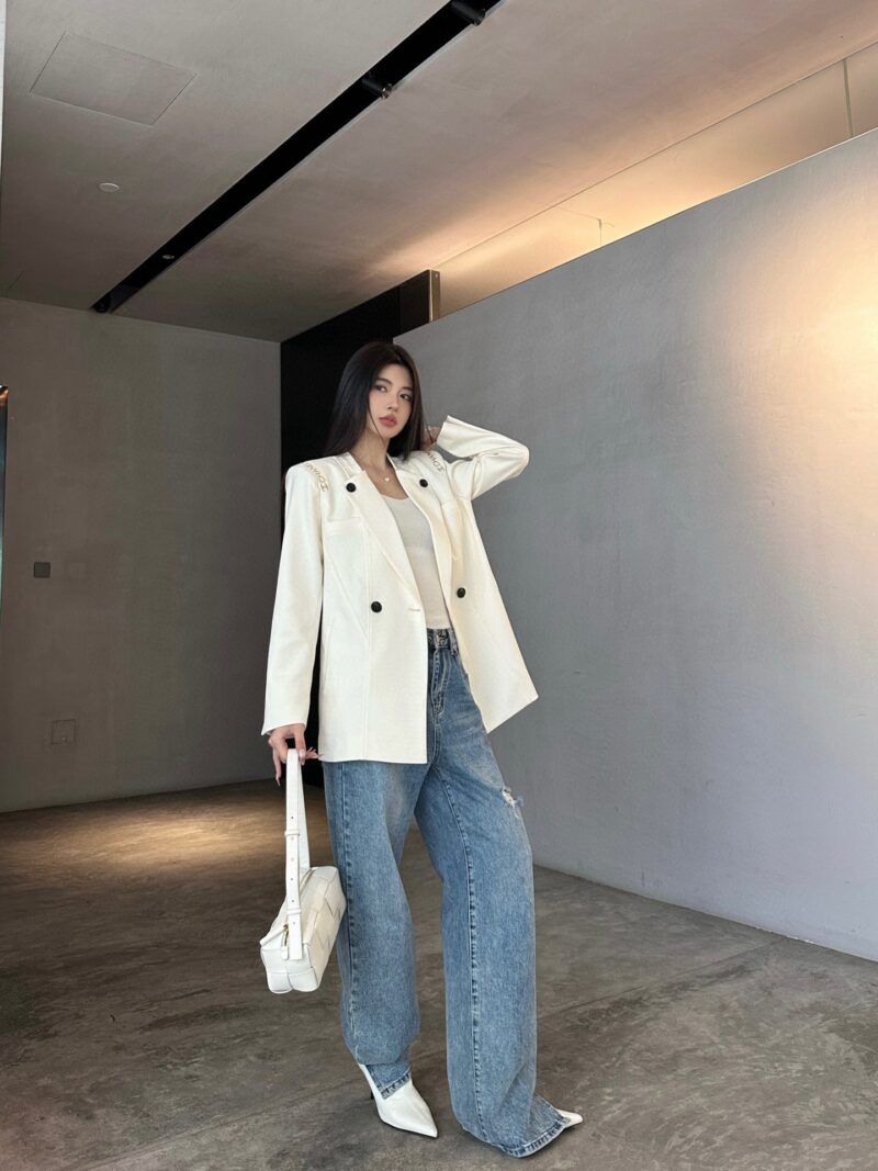 CHANEL背広のコート SS96787 - 画像 (6)
