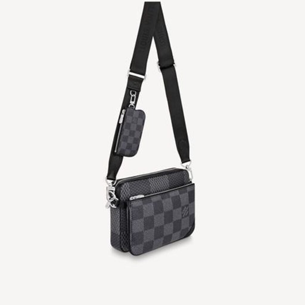 【大人気☆】LOUIS VUITTON×トリオ・メッセンジャー バッグ N50027 N50017 - 画像 (4)