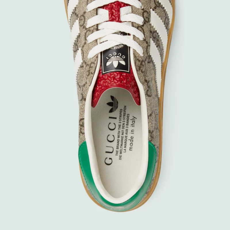 GUCCI × adidas Gazelle “Beige Tone/Core White” - 画像 (4)