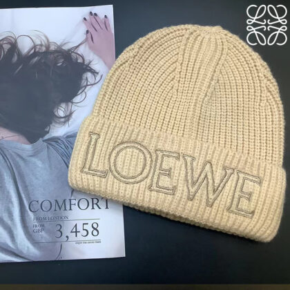 LOEWEおしゃれウールニット帽04 SS95457