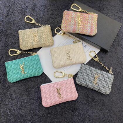 YSL 小銭入れ に飾りを付ける zm 94914