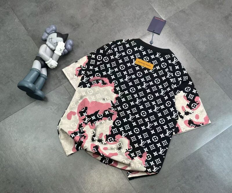 ルイヴィトン モノグラムプリント半袖Tシャツ - 画像 (4)