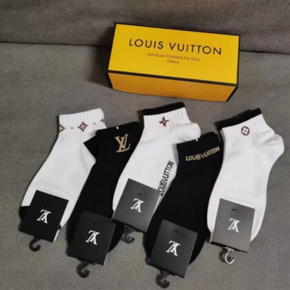 LV Louis Vuitton秋冬用の靴下SS96230