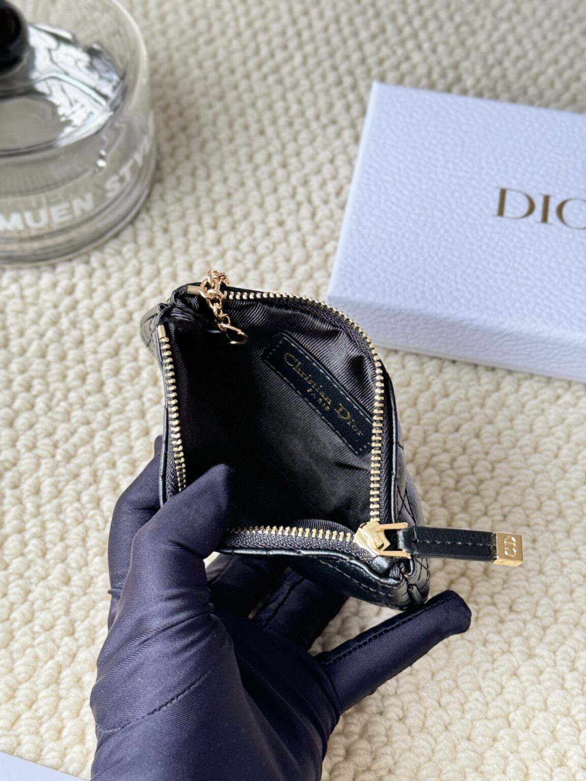 Dior 小銭入れ に飾りを付ける 3 zm 94914 - 画像 (4)