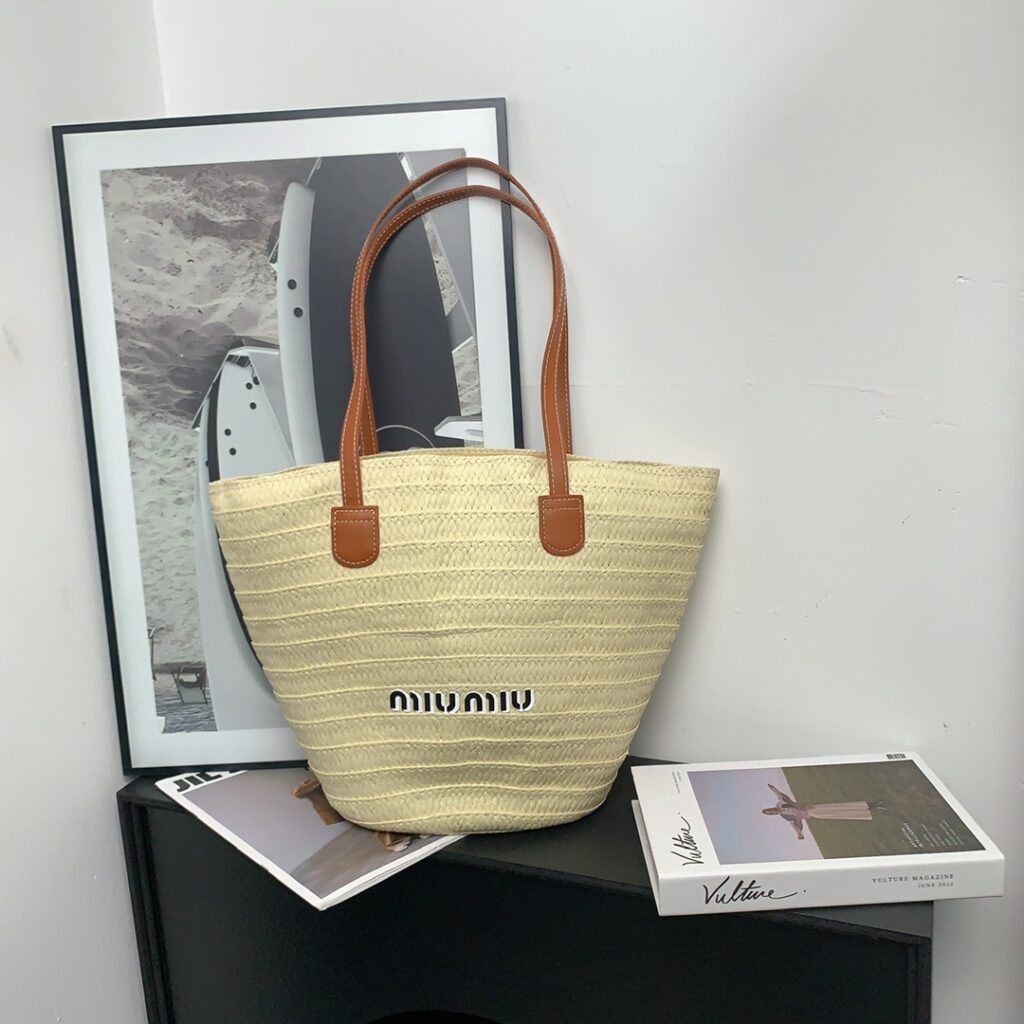miumiuファッション織りバッグ 04 al 94562 - 画像 (2)