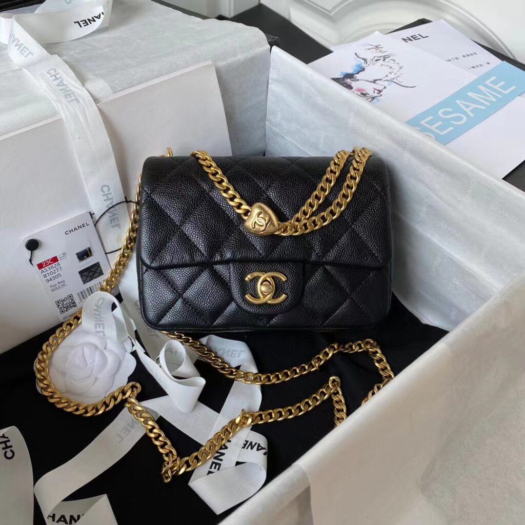 Chanel golden ball in small AS3828