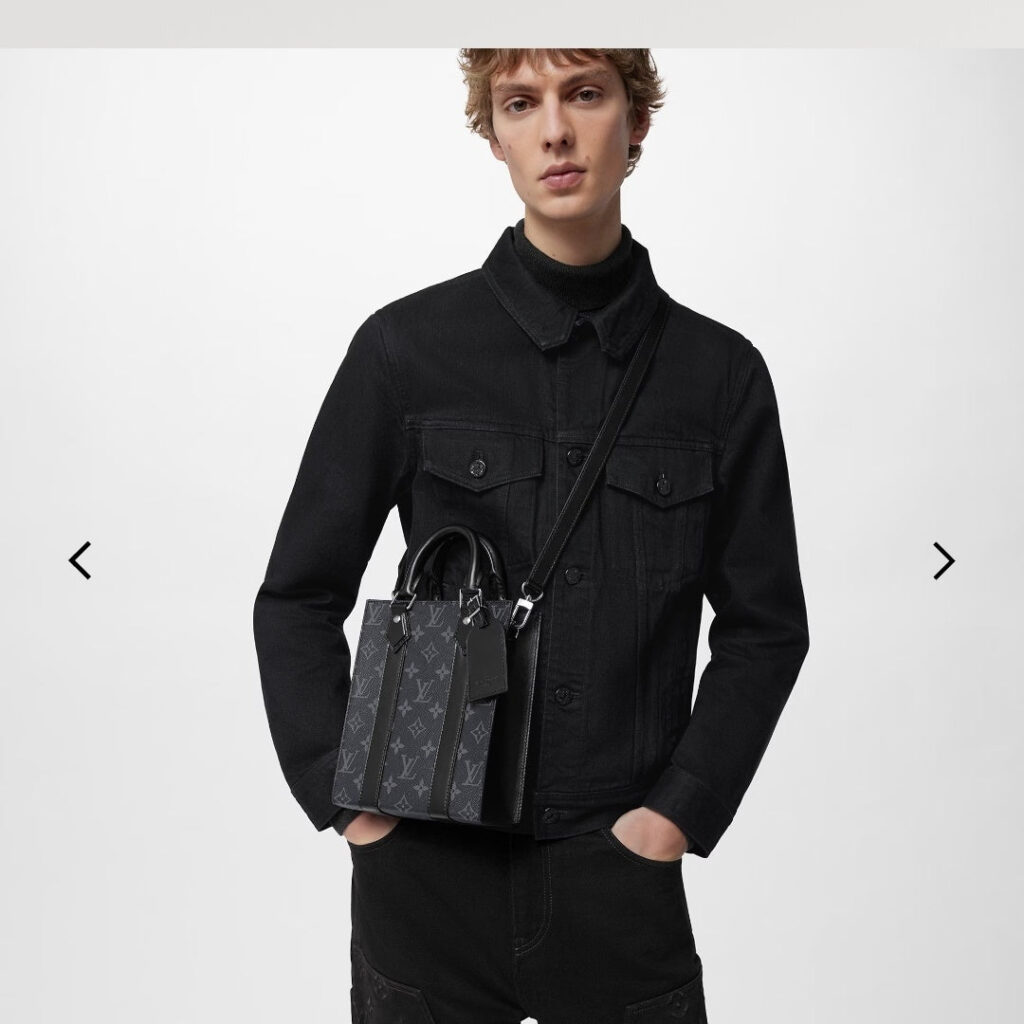 LOUIS VUITTON サックプラ MINI ショルダーバッグ M46453 - 画像 (6)
