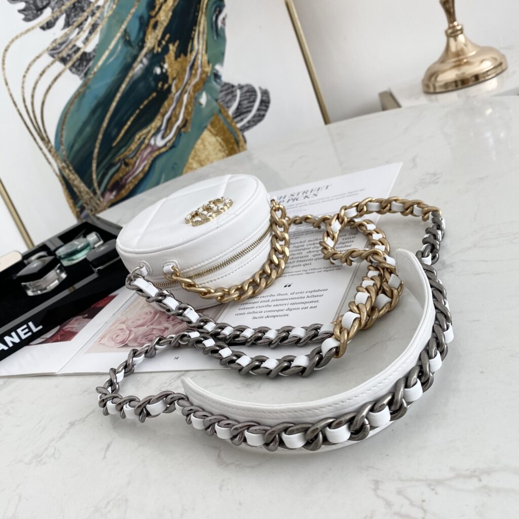 CHANEL 19 CLUTCH WITH CHAIN 0945 - 画像 (6)