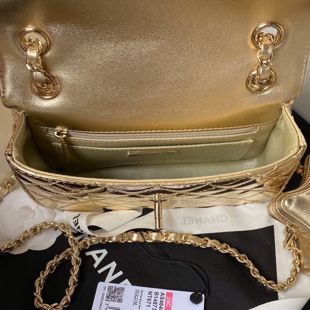 CHANEL 24C AS4646 START BAG - 画像 (8)