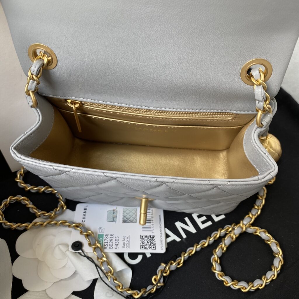 Chanel CF square with golden ball 1786 - 画像 (7)