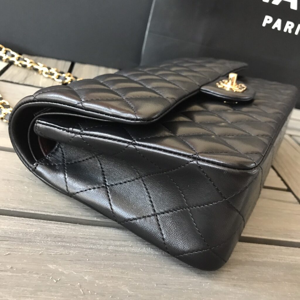 Chanel Flap Bag black 1112 - 画像 (4)