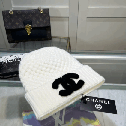 🧣シャネル ニット帽 厚手ウール立体帽子 ウールのスカーフで💞【50％割引+送料無料】