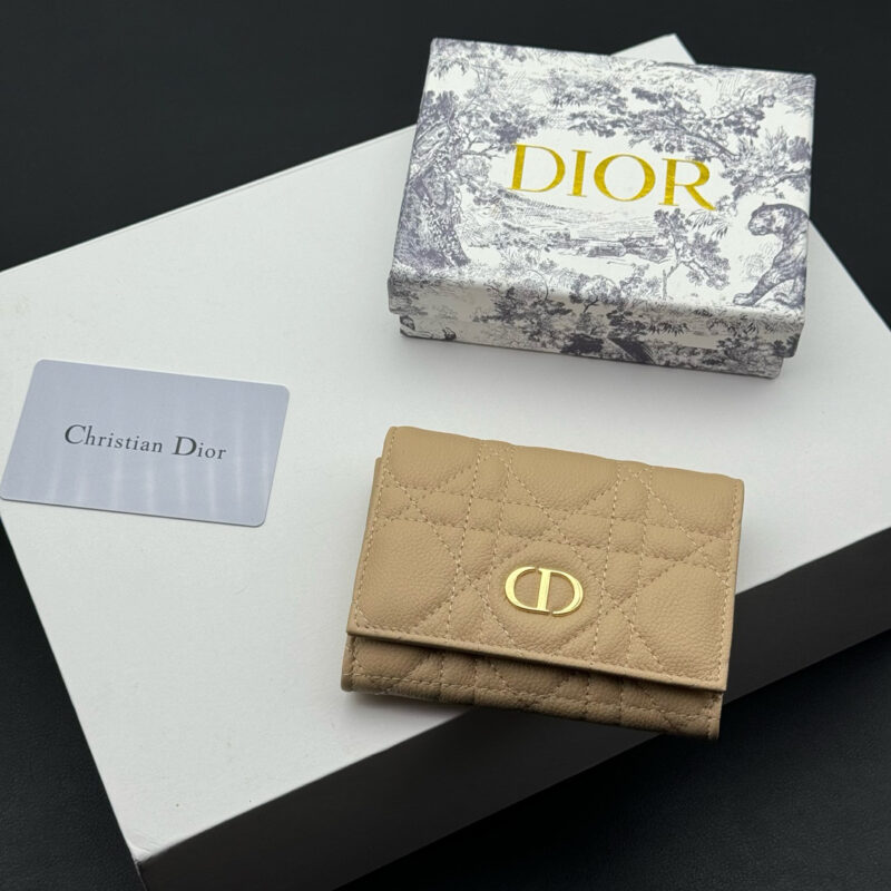 Dior 羊の皮の財布 4 zm 94920 - 画像 (2)