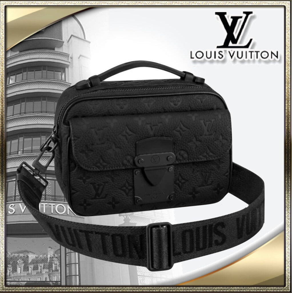 新作 LOUIS VUITTON 直営店 メッセンジャー モノグラム 黒 M58489 - 画像 (7)