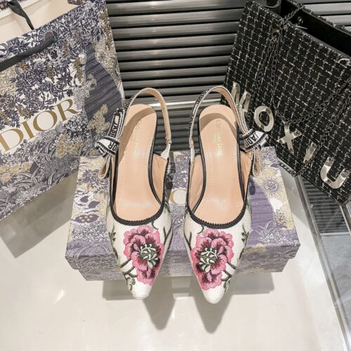 DIOR 新作刺繍ハイヒール 07zm 95759
