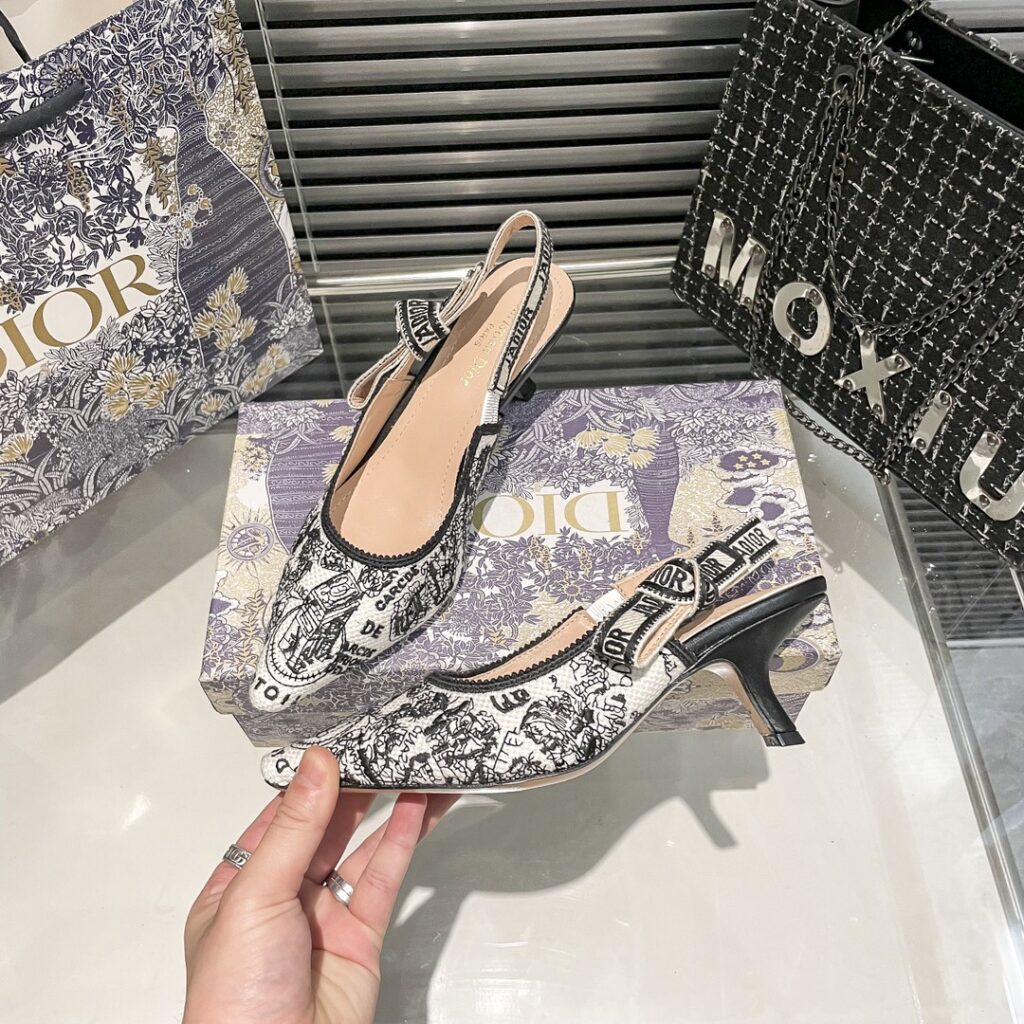 DIOR 新作刺繍ハイヒール 05zm 95759 - 画像 (8)