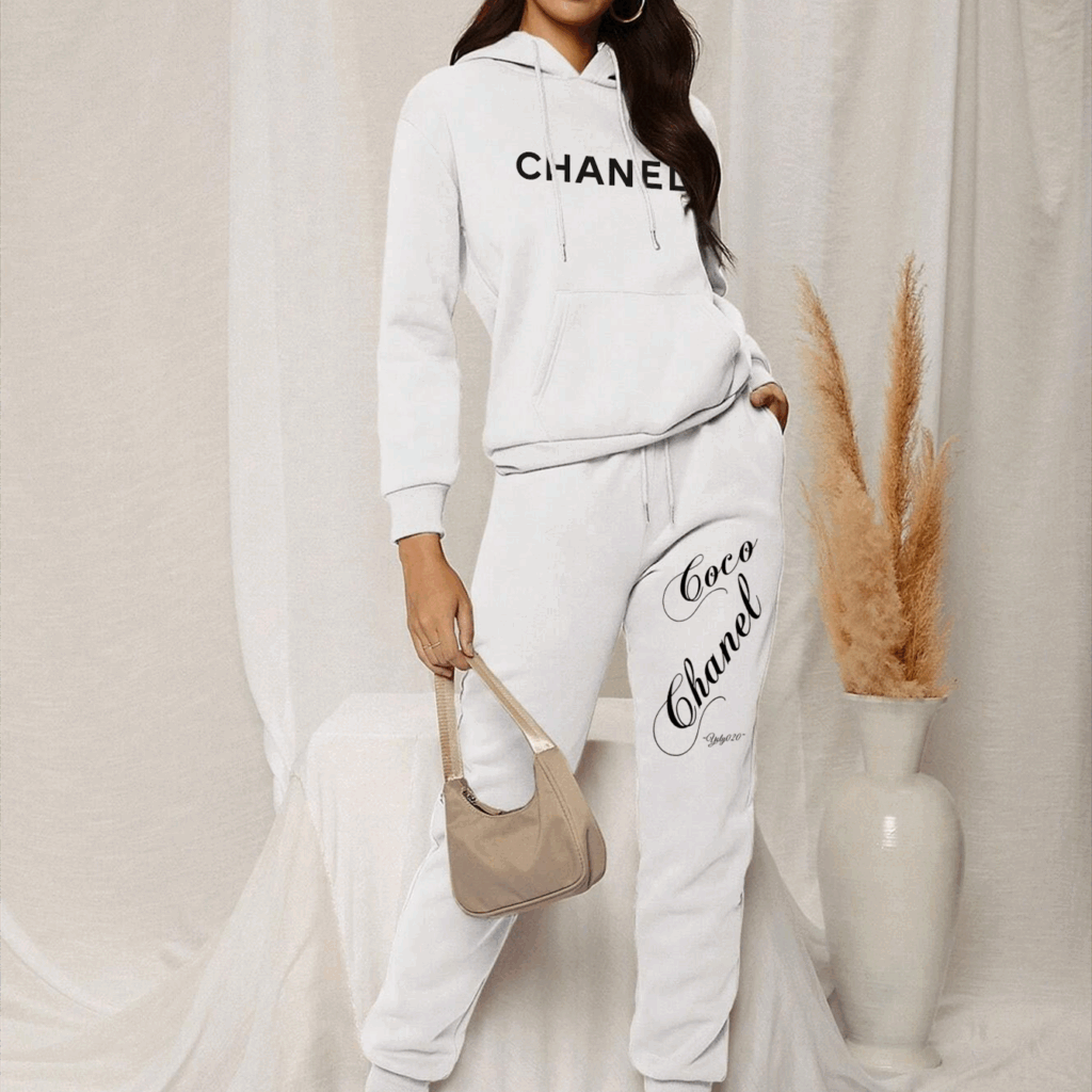 【 Chanel】シンプルなデザインのおしゃれな女性の超流行のパーカーのスーツです - 画像 (7)