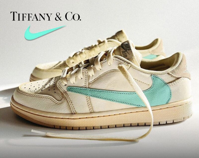 Travis Scott（トラヴィス・スコット）x Air Jordan 1 Low を“Tiffany & Co. - 画像 (6)