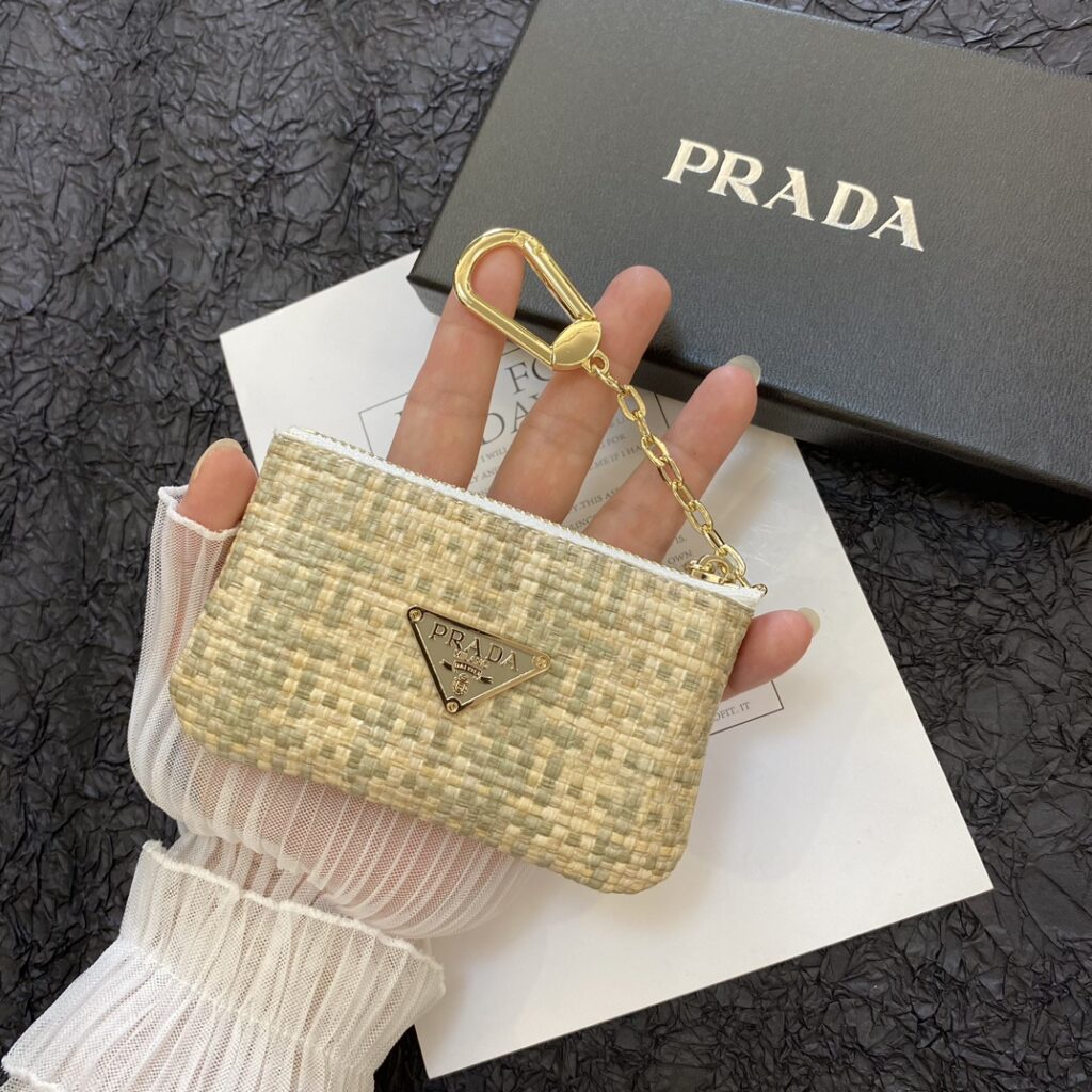 Prada 小銭入れ に飾りを付ける zm 94914 - 画像 (7)