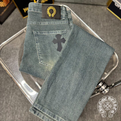 Chrome刺繡入りのトレンディジーンズ 11 SS102438