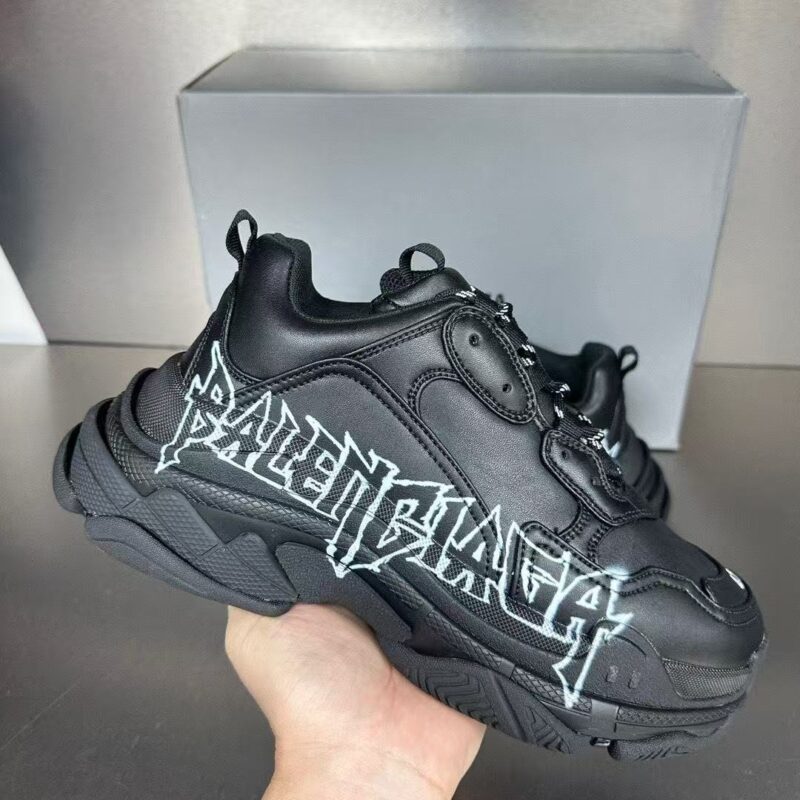 Balenciaga Triple S DIY Metal Artwork Black メンズ - 画像 (4)