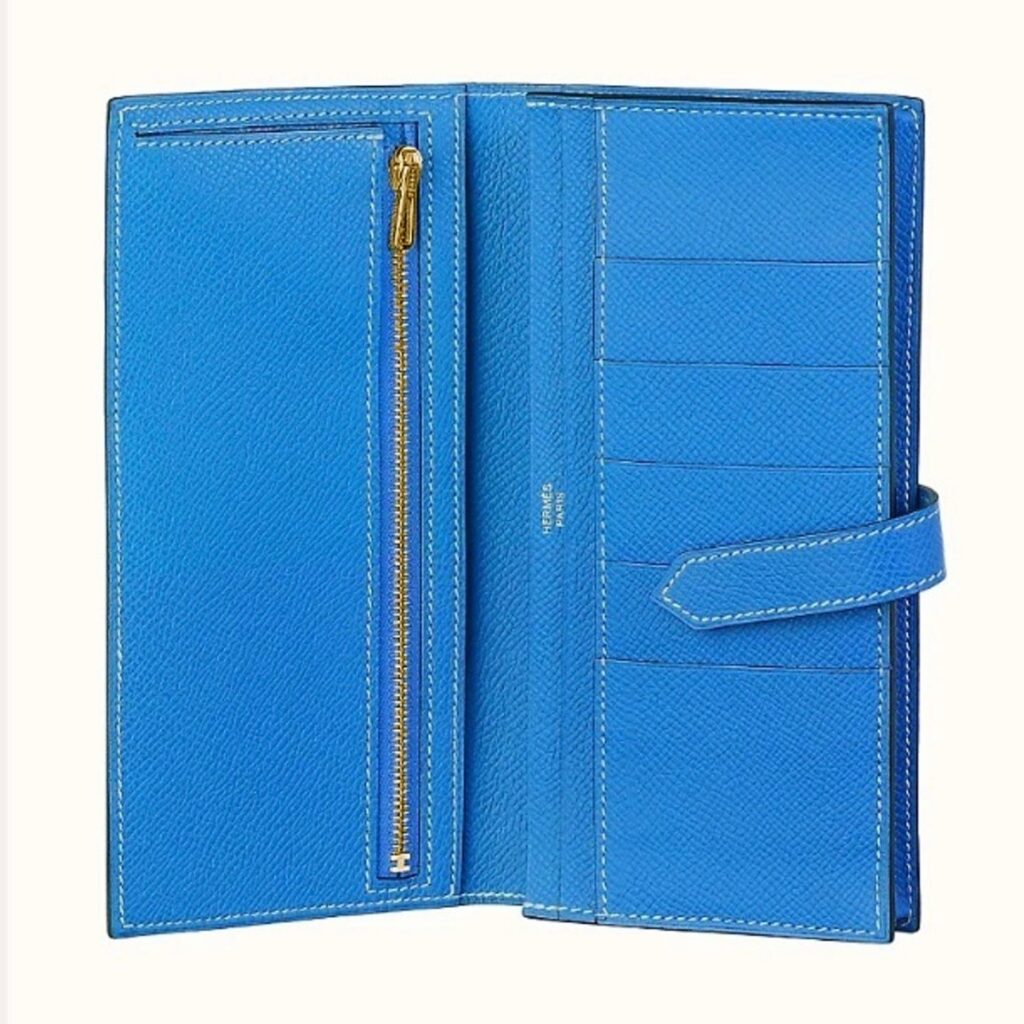 希少 HERMES エルメス べアンロング x 長財布 - 画像 (3)