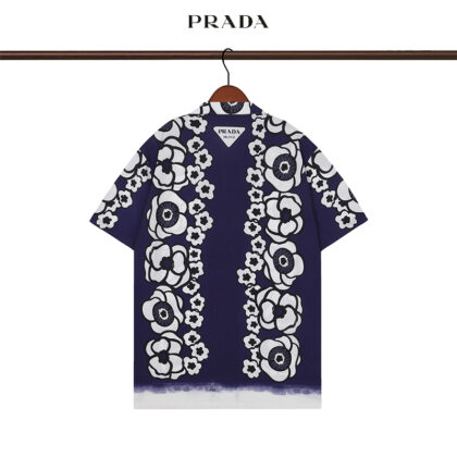 PRADAだぶだぶの半袖シャツ01 SS95046