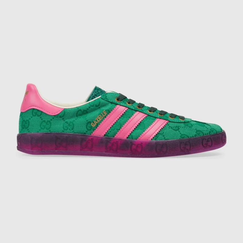 ADIDAS X GUCCI ガゼル スニーカー - 画像 (2)