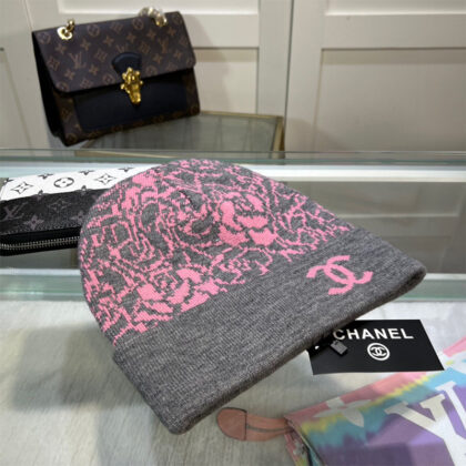 CHANELおしゃれウールニット帽09 SS95459
