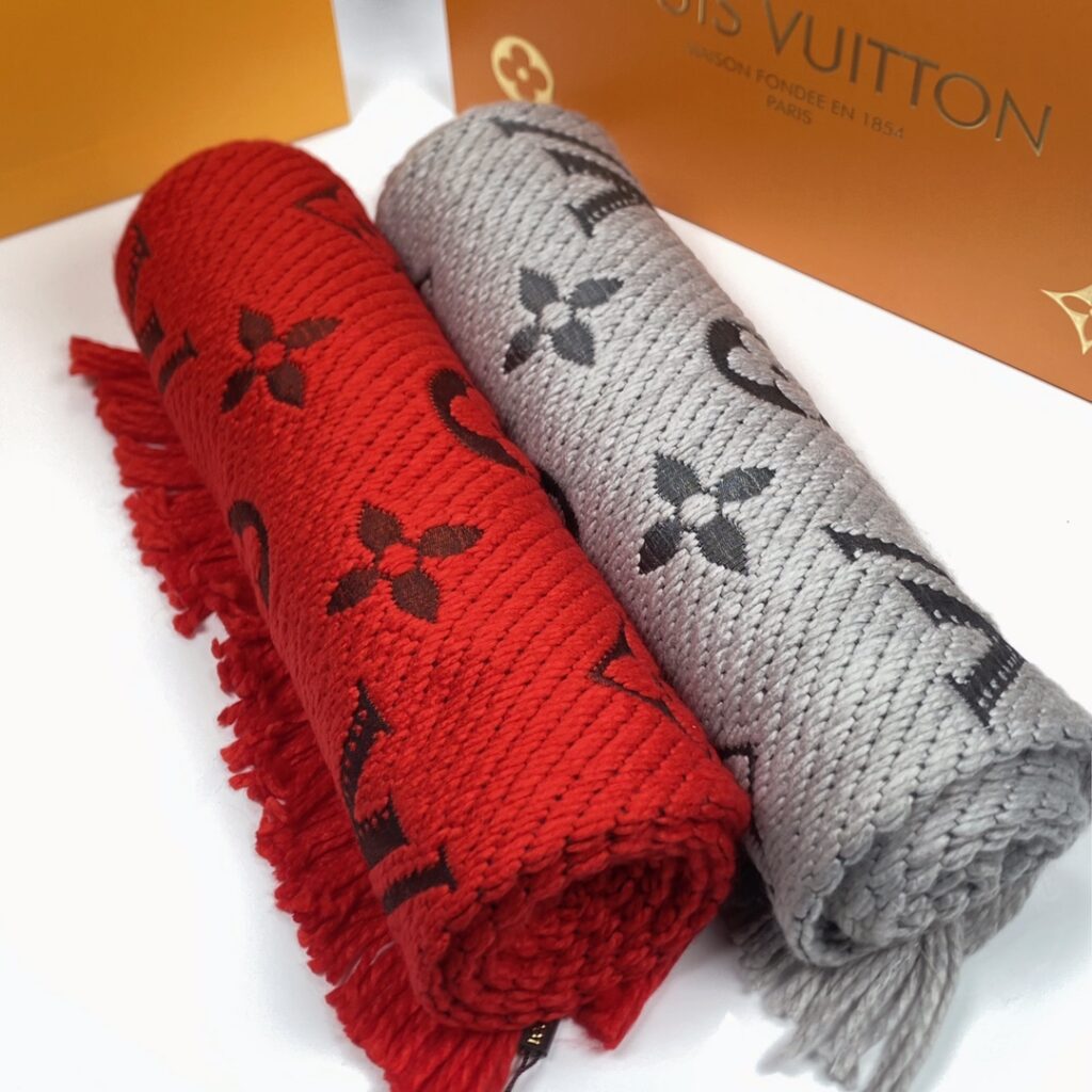 【Louis Vuitton 】（ルイヴィトン）ウールスカーフ2色 185 x 30cm - 画像 (7)