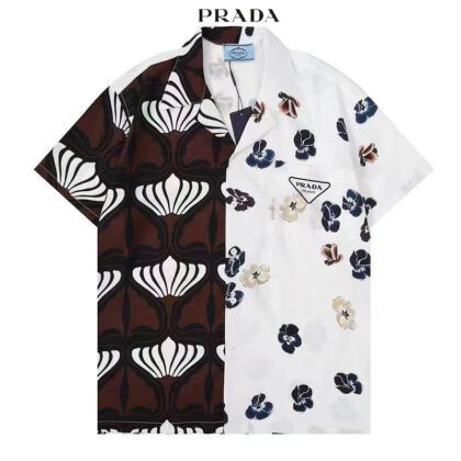 PRADAだぶだぶの半袖シャツ04 SS95047